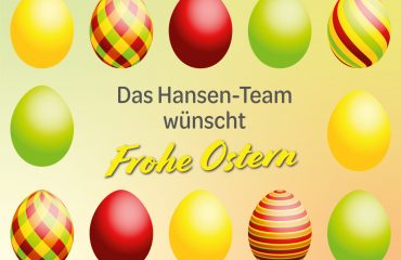 Frohe Ostern 2022 quer bunt