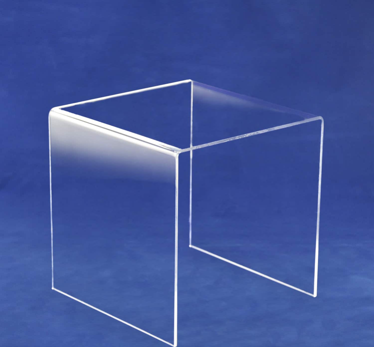 5x U-Ständer Präsentations-Winkel Deko-Podest Dekobrücke 2x2cm aus PLEXIGLAS® 